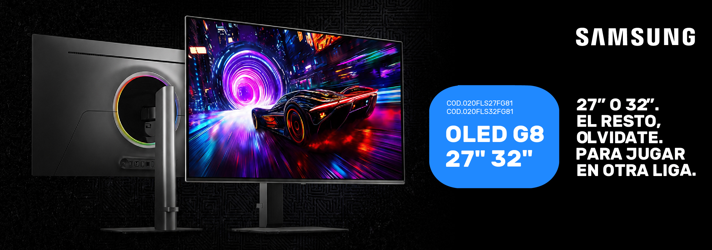 Monitor samsung OLED G8