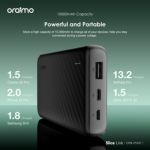 Powerbank Oraimo 2 In/2 Cables10000mah/12w Fast Bk