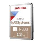 Hdd Toshiba Nas N300 12tb 3.5" 7200rpm 512mb Sata