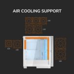 Gabinete Cougar Airface Flo Rgb Black