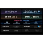 Monitor Samsung Odyssey G8 27" Oled 4k 240hz G80sh