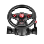 Volante Marvo Gt-903 Pc Ps4 Ps3 Xbox Switch Black
