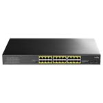 Switch Cudy 24 Puertos POE+ Gigabit y 2 SFP