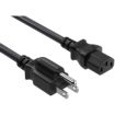 Cable De Poder Con Ficha Americana 1.2mts