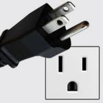 Cable De Poder Con Ficha Americana 1.2mts
