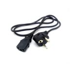 Cable De Poder Con Ficha Schuko 1.5mts