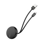 Cable Retráctil 90cm Ca3430 carga Y Transf Blanco
