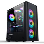 Gabinete Marvo Ca-123 Mesh c/Vidrio Templado
