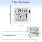 Sensor De Temperatura Y Humedad Tuya Smart MOES