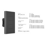Interruptor De Pared Sonoff M5-120 1 Botón Grafito
