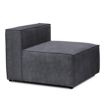Sofa Blokk Modulo Central Gris