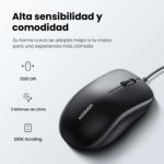 Combo Ugreen Teclado + Mouse Membrana Ing.