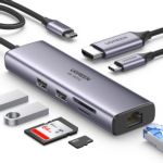 Hub Ugreen 7 En 1 Gigabit Ethernet/pd/hdmi 4k/sd