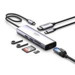 Hub Ugreen 7 En 1 Gigabit Ethernet/pd/hdmi 4k/sd