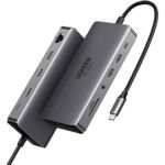 Hub Ugreen Tipoc/usb/usbc/hdmi/rj45/sf/tf/pd